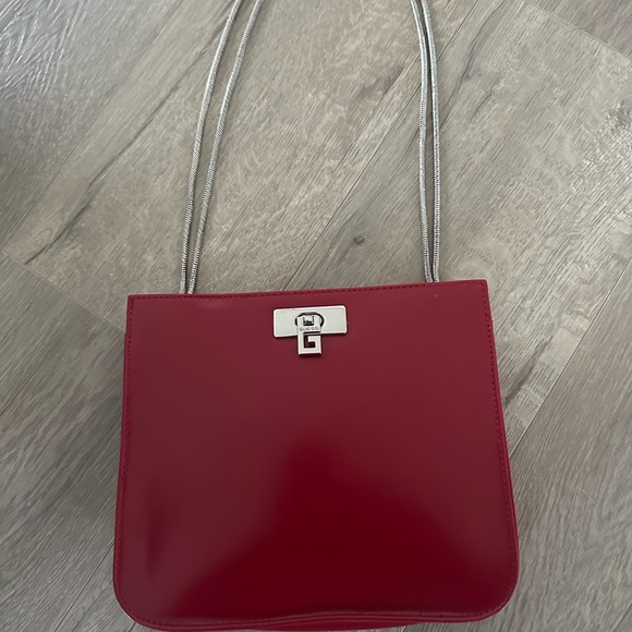 Guess Handbags - RARE Y2K Red w/ Silver Hardware Vintage Guess Purse
